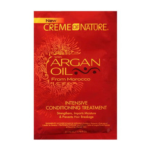 Creme Of Nature Packettes Argan Oil, Intensive Conditioning Treatment 1.75 Oz, 1 Ea